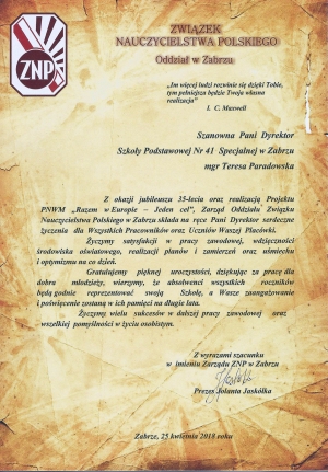 List gratulacyjny  (5)