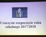 Rozpoczecie roku szkolnego 09