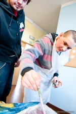 Warsztay plastyczne we wspolpracy ze studentami ASP 10