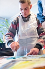 Warsztay plastyczne we wspolpracy ze studentami ASP 22